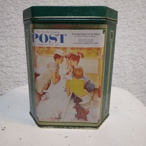 Vintage Norman Rockwell Decorative Tins